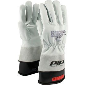 Pip Industries 148-2000/10 PIP Top Grain Goatskin Leather Protector For Novax® Gloves, Gauntlet, Size 10 image.