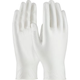 Pip Industries 64-435PF/XL PIP Ambi-Dex® 64-435PF Industrial Grade Vinyl Gloves, 5 Mil, Powder-Free, XL, White, 100/Box image.