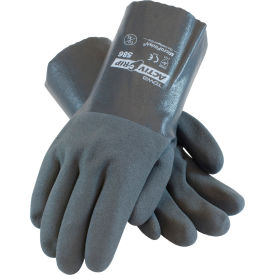 Pip Industries 56-AG586/L PIP Micro-Finish™ Grip Nitrile Coated Gloves, 56-AG586, Size L, Gray, 12 Pairs image.