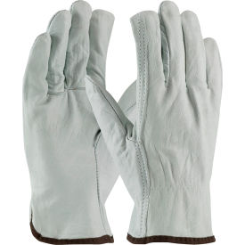 PIP Top Grain Cowhide Drivers Gloves Straight Thumb Economy Grade XL 