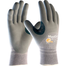 Pip Industries 19-D475/XL PIP MaxiGard™ Premium Gray Foam Nitrile Gloves, Over Knuckle Coated, Dyneema® Shell, XL image.