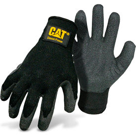 Pip Industries CAT017400J CAT® Latex Palm Gloves, Jumbo, Black image.