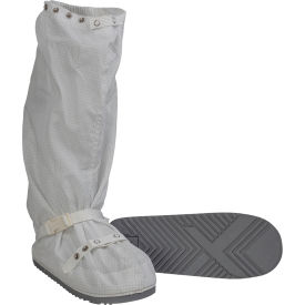 Cleanroom Boot Cover, X-Stat ESD Sole, XS, White view 2