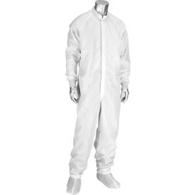 Cleanroom Coverall, 2XL, White view 2