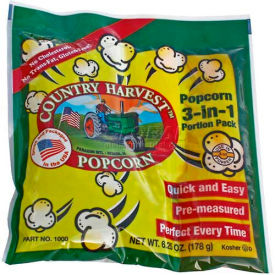 Paragon International 1000 Paragon 1000 Country Harvest Tri-Pack for 4oz Poppers, 24 Portion Packs   image.