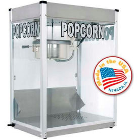 Paragon International 1116710 Paragon 1116710 Professional Series Popcorn Machine 16 oz Silver 120V 2790W image.