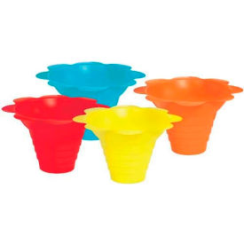 Paragon 6502 Multicolor Flower Drip Tray Cups 4 Oz 100 Qty