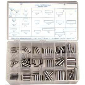 Precision Brand Products 12912*****##* 176 Piece Dowel Pin Assortment - Made In USA image.