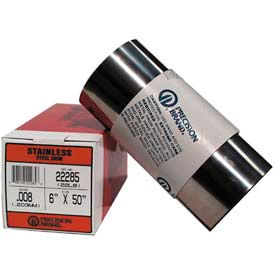 Precision Brand Products 22146*****##* 0.002" Stainless Steel Shim Stock 6" X 60" Roll image.