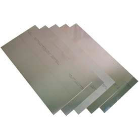 Precision Brand Products 22445 8 Piece Stainless Steel Shim Stock Assortment 6" x 12" Sheets image.