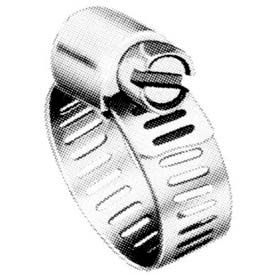 Precision Brand Products 33070 M8P Micro Seal, Miniature Partial Stainless Worm Gear Hose Clamp, 7/16" - 1" Clamping Dia. 10-Pack image.