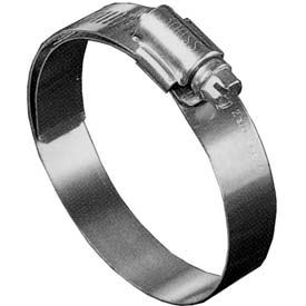 Precision Brand Products 35126 B6HL Shielded/Lined Worm Gear Hose Clamp, 1/2" - 7/8" Clamping Dia. 10-Pack image.