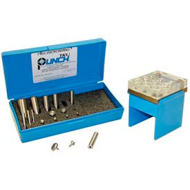 Precision Brand Products 40199 TruPunch® Punch and Die Set with Stand image.