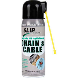 Precision Brand Products 45551 Slip Plate 35201G - SLIP Plate® Chain & Cable-12.5 Oz. Aerosol-Pack of 6 image.