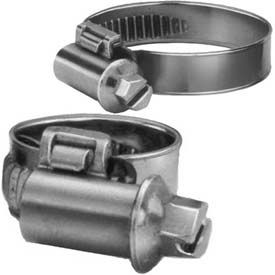 Precision Brand Products 47070 Critical Connection Worm Gear Hose Clamp, 8mm - 16mm Clamping Dia. 10-Pack image.