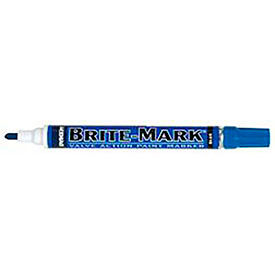 Precision Brand Products 50400 Dykem® 84001 - Brite-Mark® Medium Blue Marker (Pack of 12) image.