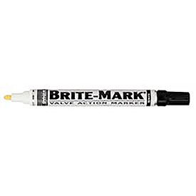 Cutler Sales Inc. 84003 Dykem® 84003 - Brite-Mark® Medium White Marker (Pack of 12) image.