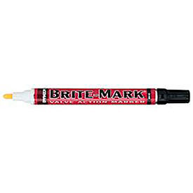 Precision Brand Products 50425 Dykem® 84006 - Brite-Mark® Medium Red Marker (Pack of 12) image.