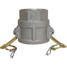 Be Pressure Washer Supply Inc. 90.393.034 3/4" Aluminum Camlock Fitting - Female Coupler x FPT Thread image.