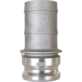 Be Pressure Washer Supply Inc. 90.394.100 1" Aluminum Camlock Fitting - Male Barb x Male Coupler Thread image.