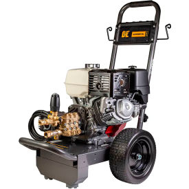 BE Power Gas Pressure Washer w/ Honda GX390 Engine 3000 PSI 5 GPM 50 Hose 
