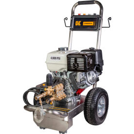 Be Pressure Washer Supply Inc. PE-4013HWPSGEN BE Gas Pressure Washer W/ Honda GX390 Engine, 4000 PSI, 4.0 GPM, 3/8" Hose image.