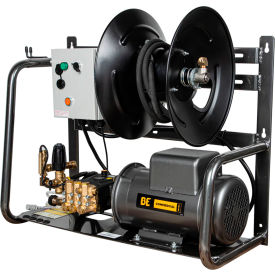 BE Power Cold Water Electric Pressure Washer Wall Mount 2000 PSI 5 HP 4 GPM 230V Black 
