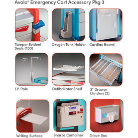 Capsa Solutions, Llc AM-EM-ACCPK3 Capsa Healthcare Avalo® Emergency Accessory Package 3 image.