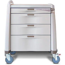 Capsa Solutions, Llc AM-PT-CMP-ELOK Capsa Healthcare Avalo® Procedure Cart w/ Compact Height & Electronic Lock, Gray image.