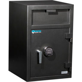 Protex Safe Co. LLC FD-3020 Protex Large Front Loading Depository Safe With Electronic Lock FD-3020 20" x 20" x 30" Gray image.