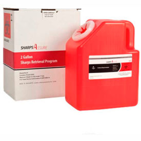 Post Medical SA2G Sharps Assure 2 Gallon Sharps Retrieval Program image.