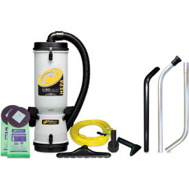 Pro Team 100277****** ProTeam® LineVacer HEPA Backpack Vacuum w/High Filtration Tool Kit image.