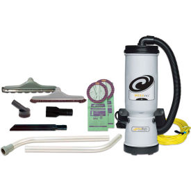 Pro Team 105892 ProTeam® MegaVac Backpack Vacuum w/Blower & 2 Hard Floor Brush Tools & Wand Kit image.