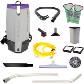 Super Coach Pro 10 Backpack Vacuum with Xover Multi-Surface Two-Piece Wand Tool Kit view 2