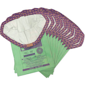 Intercept Micro Filter Bags For 6 qt. Backpack Vacuums, Open Collar, 10/Pack view 2