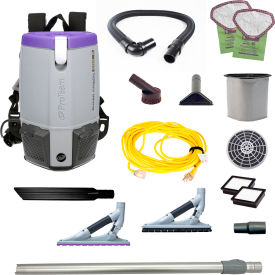 Super Coach Pro 6 Backpack Vacuum with ProBlade Carpet & Hard Surface Floor Tool Kit view 2