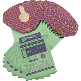 Intercept Micro Filter Bags For 10 qt. Backpack Vacuums, Closed Collar, 10/Pack view 2