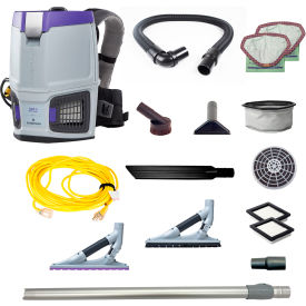 GoFit 3 Backpack Vacuum w/ProBlade Carpet & Hard Surface Floor Tool Kit, 3/4 Gal. Cap. view 2