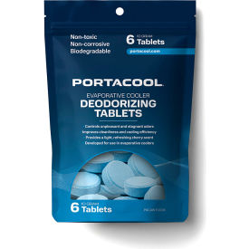 Portacool® Anti-Microbial Scented Water Treatment Tablets Pack of 6 