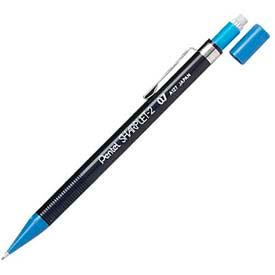 Pentel A127C Pentel® Sharplet-2 Mechanical Pencil, 0.7 mm, Dark Blue Barrel, Dozen image.