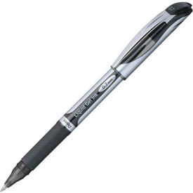 Pentel BL57A Pentel® EnerGel Liquid Gel Ink Pen, Refillable, 0.7mm, Black Barrel/Ink image.
