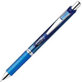 Pentel BLN77C Pentel® EnerGel Retractable Gel Pen, Refillable, Metal Tip, 0.7mm, Blue Ink image.