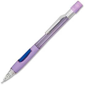 Pentel PD347TV Pentel® Quicker Clicker Mechanical Pencil, 0.7mm, Transparent Violet image.