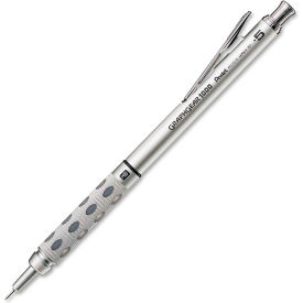 Pentel PG1015A Pentel® GraphGear 1000 Automatic Drafting Pencil, 0.5mm, Gray Barrel image.