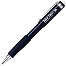 Pentel QE519A Pentel® Twist Eraser III Automatic Pencil, 0.9mm, Black image.