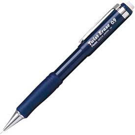 Pentel QE519C Pentel® Twist Eraser III Automatic Pencil, 0.9mm, Blue image.
