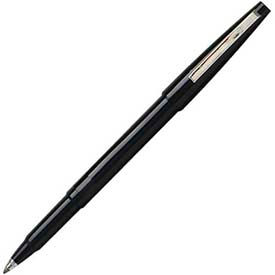 Pentel R100A Pentel® Rolling Writer Rollerball Pen, 0.8mm, Black Barrel/Ink, Dozen image.