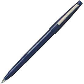 Pentel R100C Pentel® Rolling Writer Rollerball Pen, 0.8mm, Blue Barrel/Ink, Dozen image.