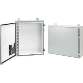 Pentair Equipment Protection A161606LP Hoffman A161606LP Wall Mount, Type 12/13 Encl, 16.00x16.00x6.00, Steel/paint image.