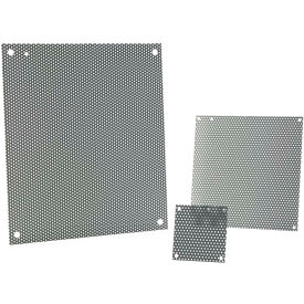 Pentair Equipment Protection A16N12MPP Hoffman A16N12MPP, Panel, 13.00x10.50, Fits 16x12 Med, Steel/Gray image.